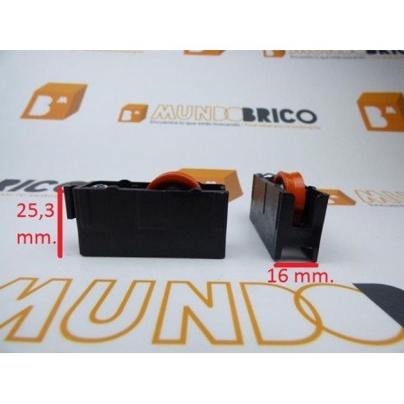 Rueda serie 6200 nylon