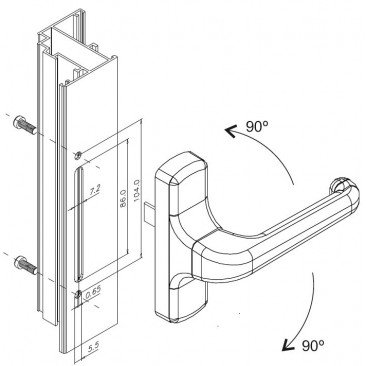 cremona oscilo batiente 2003 teyco negro