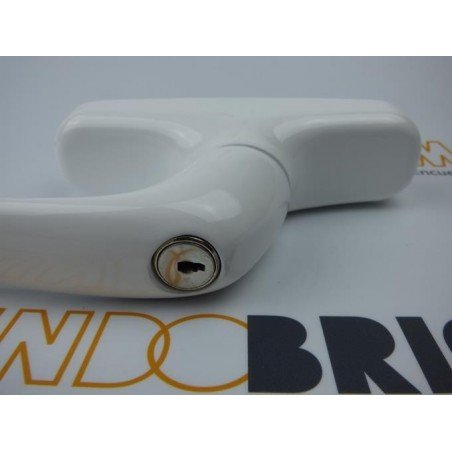 Cremona con Llave practicable LEO BLOCK STAC Blanco