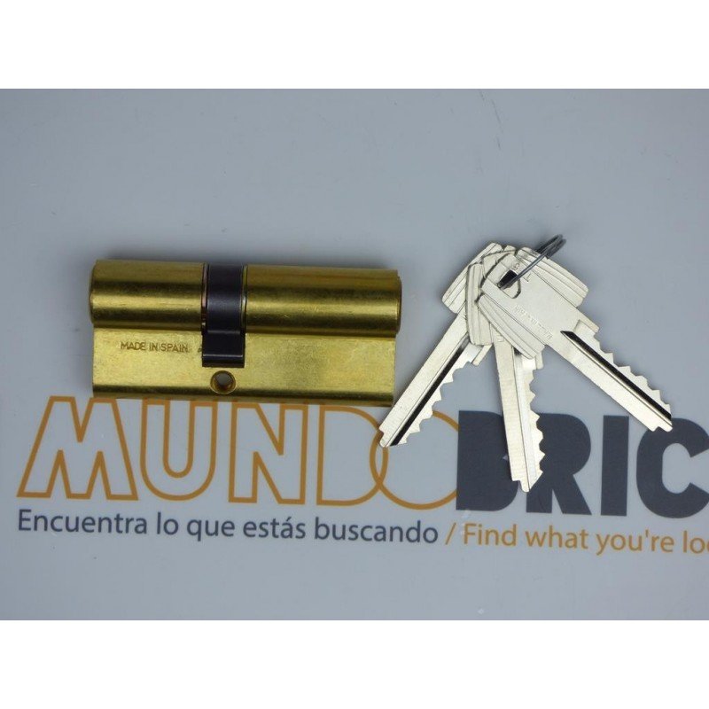 Cilindro TESA 5030 40x40 Latón Leva larga