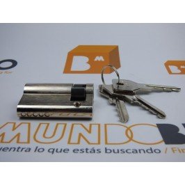 Cilindro CISA C2000 40x10 Niquelado Leva Larga