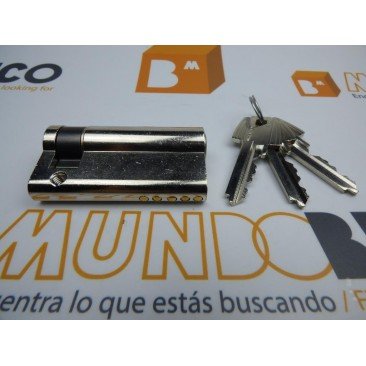 Cilindro TESA 5200 30x10 Niquelado Leva corta