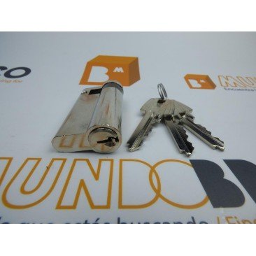 Cilindro TESA 5200 30x10 Niquelado Leva corta