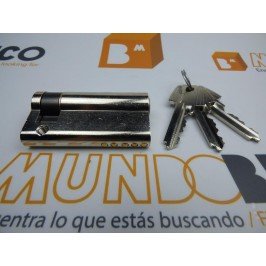 Cilindro TESA 5200 50x10 Niquelado Leva corta
