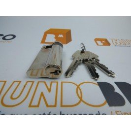 Cilindro TESA 5200 50x10 Niquelado Leva corta