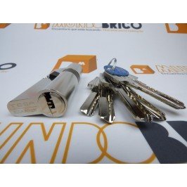 Cilindro TESA T-60 30x30 Niquelado Leva Larga Cilindro TESA T-60 30x30 Niquelado Leva Larga