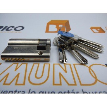 Cilindro TESA T-60 30x10 Niquelado Leva Larga