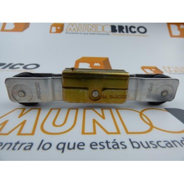 Rueda tándem metálica TT24/5C Pabose s300