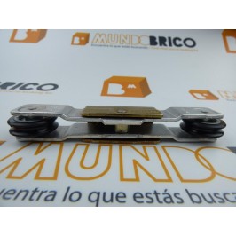 Rueda tándem metálica TT24/5C Pabose s300