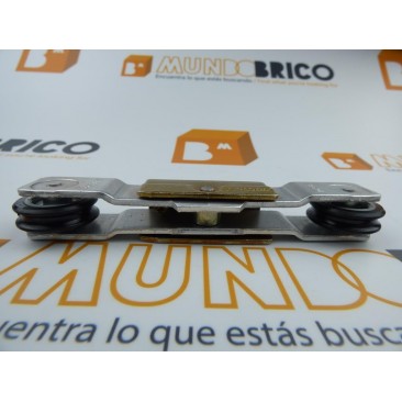 Rueda tándem metálica TT24/5C Pabose s300