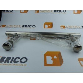Tirador Individual RECTO 350 Anodizado Inox 
