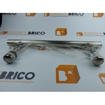 Tirador Individual RECTO 350 Anodizado Inox 