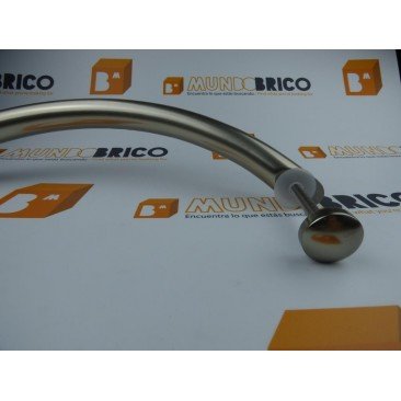 Tirador Individual ARCO DESPLAZADO 350 Anodizado Inox 