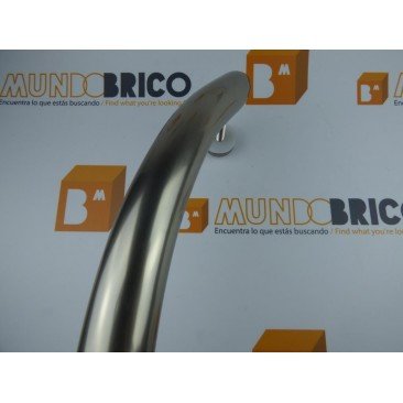 Tirador Individual ARCO DESPLAZADO 350 Anodizado Inox 