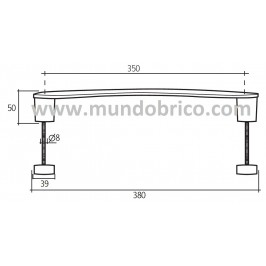 Tirador individual TAURUS 350 de JULCAR Blanco