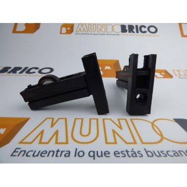 Rueda serie diamante Nylon 1 rueda negra