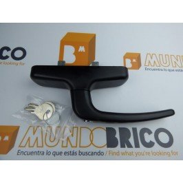 Cremona practicable con LLAVE IBERIA BAICHA Negro