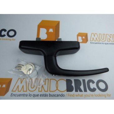 Cremona practicable con LLAVE IBERIA BAICHA Negro