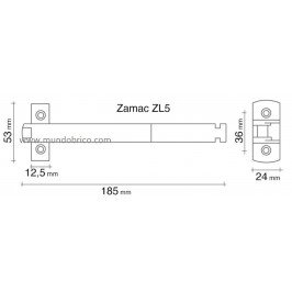 Retenedor de Seguridad con llave allen AIRBAIE de ALUMABE