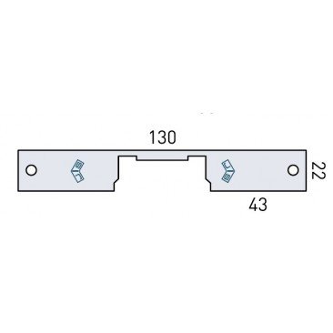 Portero JIS 1411-909-G INVERTIDO