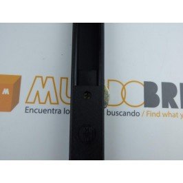 Cierre embutido E4PS HT DERECHO Negro serie europea
