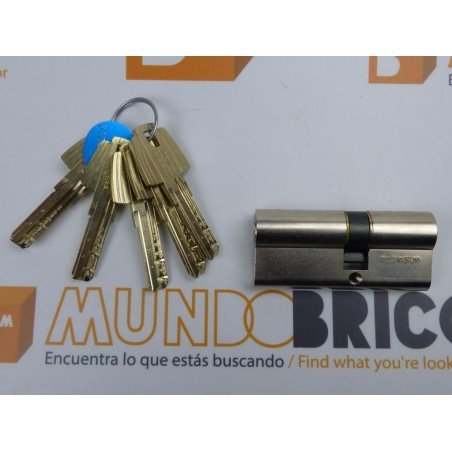 Cilindro TESA MT-80 30x45 Niquelado Leva Corta