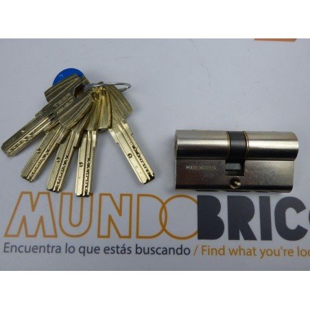 Cilindro TESA MT-80 30x30 Niquelado Leva Corta