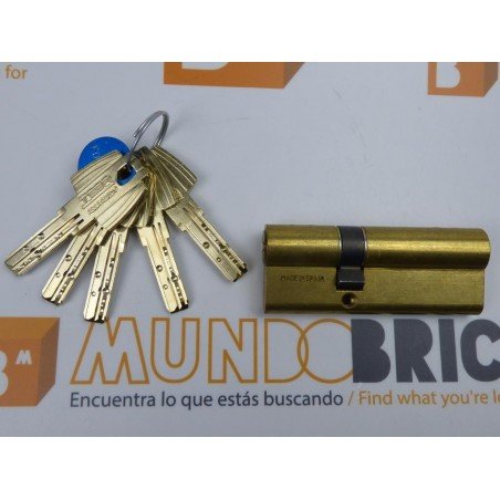 Cilindro TESA T-80 30x40 Latón Leva Larga