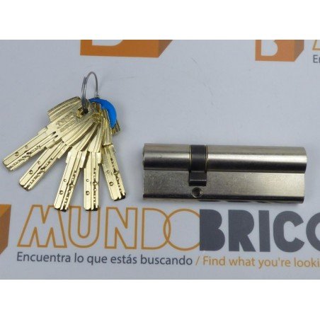 Cilindro TESA T-80 30x40 Niquelado Leva Larga
