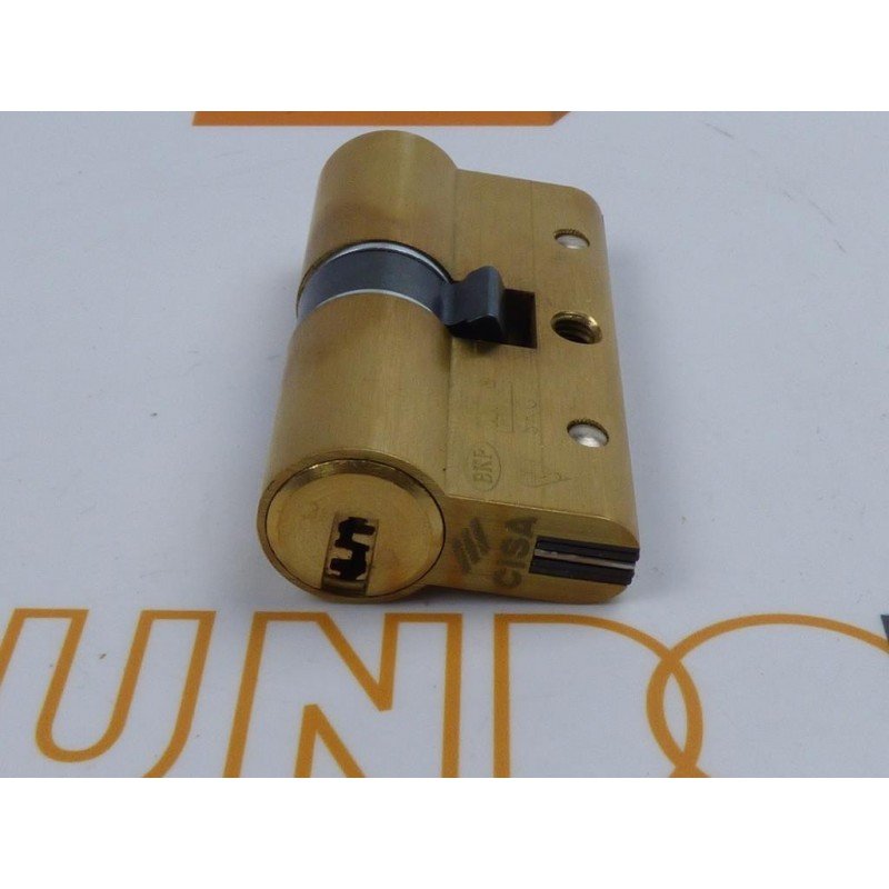 Cilindro CISA Astral S 30x30 Latón Leva corta Cilindro CISA Astral S 30x30 Latón Leva corta