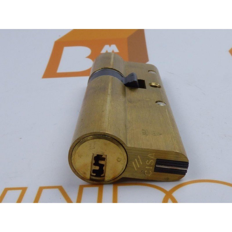 Cilindro CISA Astral SICUR 30x45 Latón Leva corta