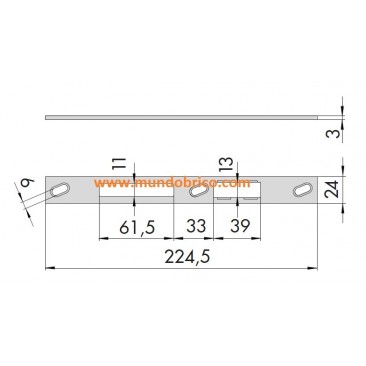 Cerradero TOP INOX 06461-30 Grande