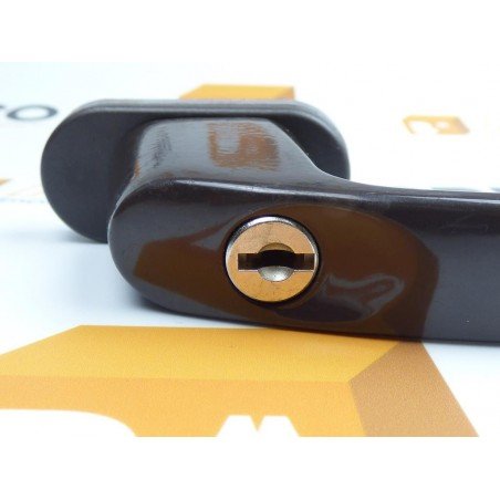 Manilla o cremona PVC con LLAVE VICTORY Marrón