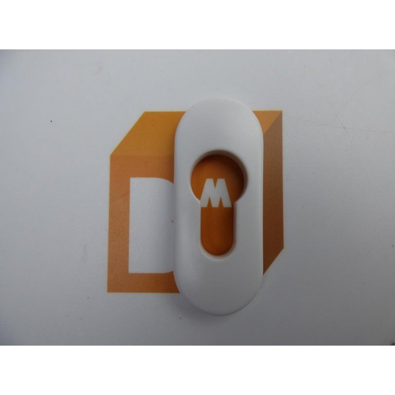 Embellecedor Ovalado Doble BLANCO Nylon