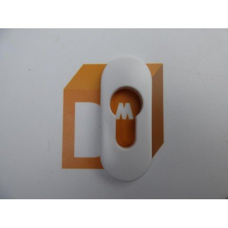 Embellecedor Ovalado Doble BLANCO Nylon