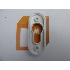 Embellecedor Ovalado Doble BLANCO Nylon