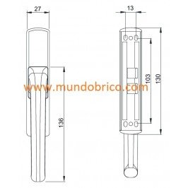 Cremona apertura exterior NEGRA