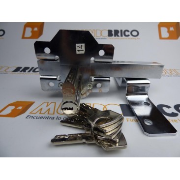 Cerrojo AMIG de seguridad Modelo 1E CROMADO