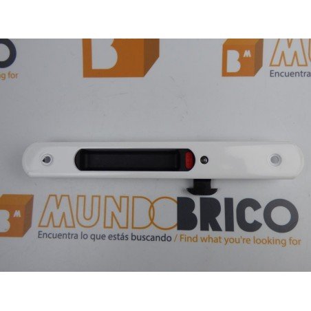 Cierre embutido C-3025 (2P) IZQUIERDO Blanco serie europea