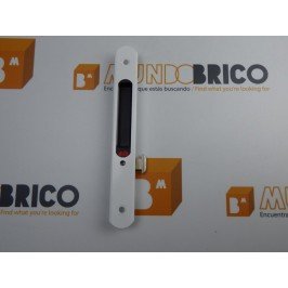 Cierre embutido 3020 (muelle) DERECHO Blanco serie europea